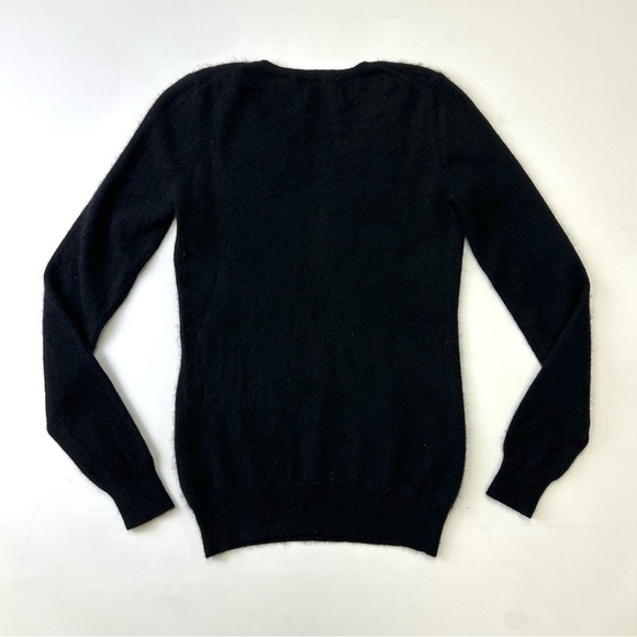 Uniqlo black cashmere scoop neck pullover sweater XS - Picture 6 of 8